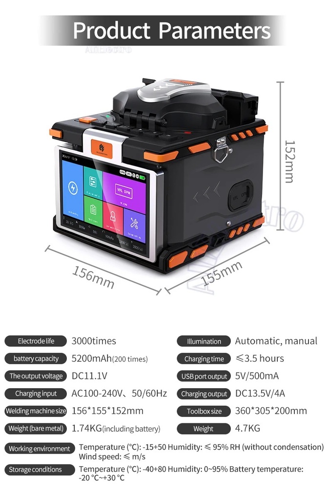 FUSIONADORA M5 6 MOTORES