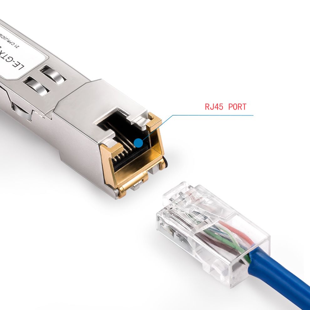 MODULO SFP RED 1 GB UNIDAD COBRE