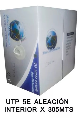 UTP 5e INT COBRE X305 MTS