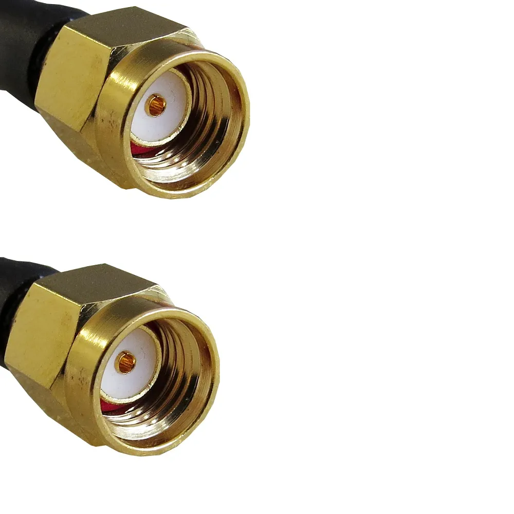 CONECTOR PIGTAIL ALGCOM RPSMA y RPSMA 50cm