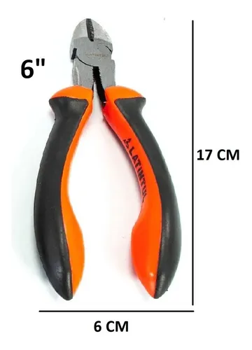 PINZA CORTAFRIO NARANJA/AMARILLA #8