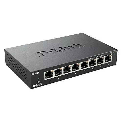 SWITCH 8 PUERTOS BASE 1000  DLINK DG5-1008A