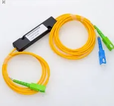 [609] SPLITER 1X2 CON CONECTOR SC APC Y SC UPC
