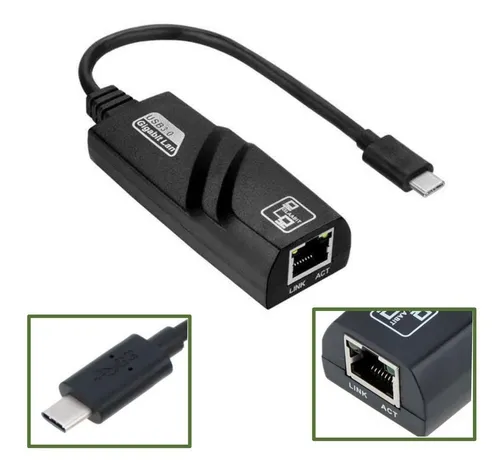 [624] CABLE ADAPTADOR TIPO C A RED BASE 1000