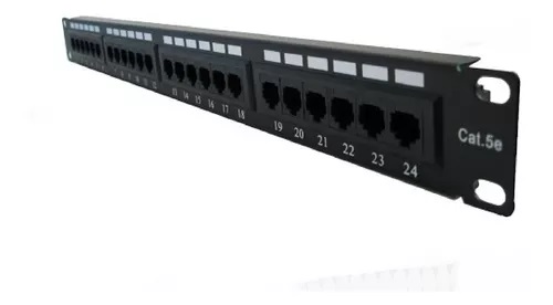 [682] PATCH PANEL 24P CAT 5E